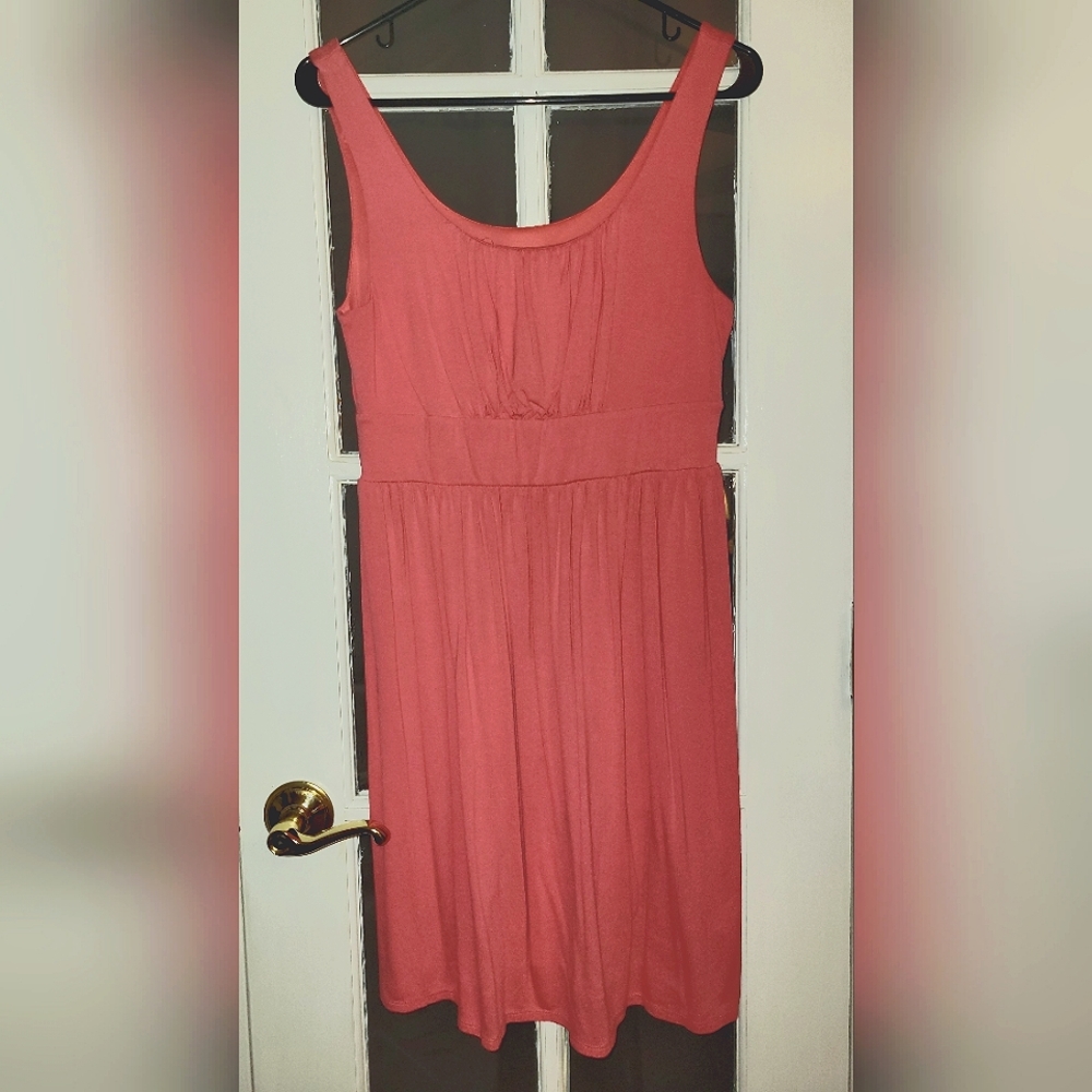 Merona coral dress size medium
